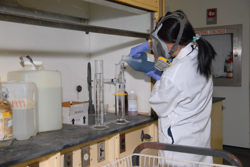 Jar test - Chemical treatment